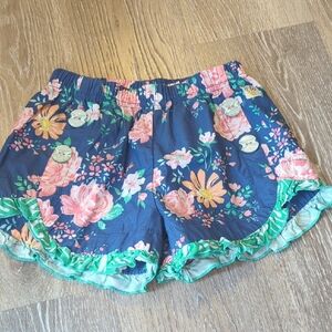 Wild Flowers Girls Size 4 Shorts